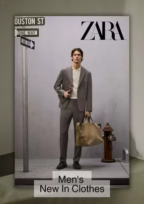 Каталог на Zara в Бургас | ZARA брошура - New In Men | 2024-09-04 - 2024-09-30