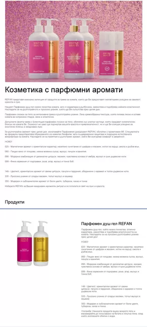 Каталог на Рефан в Пещера | Козметика с парфюмни аромати. | 2024-11-01 - 2024-12-31