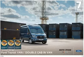 Каталог на Ford в Плевен | Ford Transit VAN / DOUBLE CAB IN VAN | 2024-07-25 - 2025-01-31